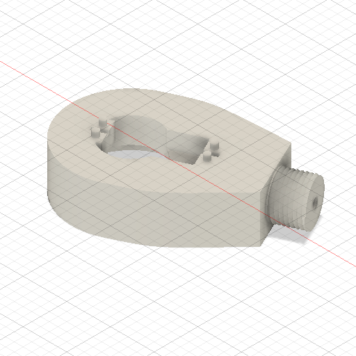 SC Rear Servo Mount